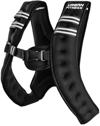 Urban Fitness X Shape Weighted Vest - 8kg - training accessory black