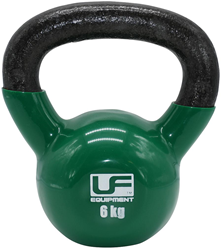 Urban Fitness Kettlebell cast iron green 6kg strength training