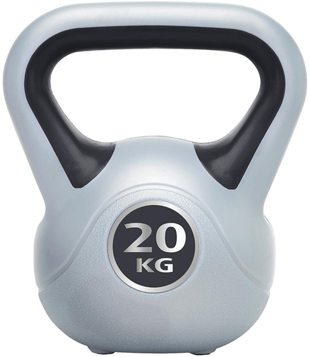 Urban Fitness kettlebell vinyl black - 20kg strength training fitness