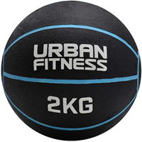 Urban Fitness medicine ball blue - 2kg training ball fitness