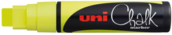 Uni-ball chalk marker fluorescent yellow 17K - waterproof marker