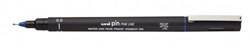 Uni-ball Uni Pin Fineliner 0,5 mm Blauw
