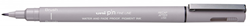 Uni-ball Uni Pin Fineliner Brush Pen Licht Grijs