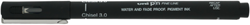 Uni-ball Uni Pin Fineliner Chisel 3,0 mm Zwart
