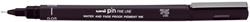 Uni-ball Uni Pin Fineliner Zwart 0,05 mm