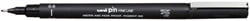 Uni-ball Uni Pin Fineliner Zwart 0,6 mm