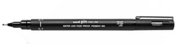Uni-ball Uni Pin Fineliner Zwart 0,7 mm