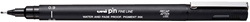 Uni-ball Uni Pin Fineliner Zwart 0,9 mm