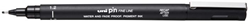 Uni-ball Uni Pin Fineliner Zwart 1,2 mm
