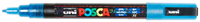 Posca glitter paint marker dark blue - creative marker pen for kids