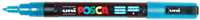 Posca glitter paint marker light blue - creative marker pen for kids
