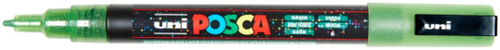 Posca paint marker glitter green - creative marker for kids