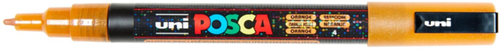 Posca paint marker 3M glitter orange - creative marker for kids