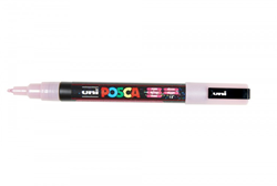 Posca paint marker pink glitter - creative marker pen for kids