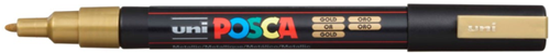 Posca paint marker gold 3M - creative marker for all surfaces