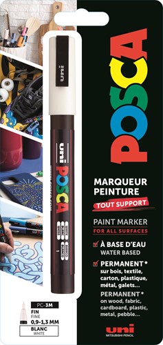 Posca Uni Posca Verfmarker 3M Wit Blister