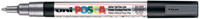 Posca paint marker silver 3M - creative marker for all surfaces