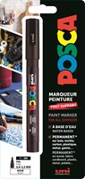 Uni Posca Uni Posca Verfmarker 3M Zwart Blister