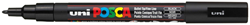 Posca paint marker black 3M - creative marker for various surfaces