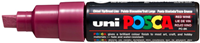 Posca paint marker wine red 8K - broad marker for creative drawing