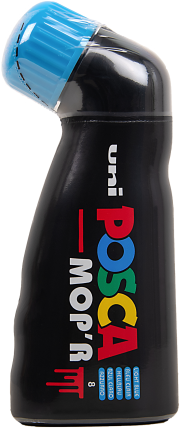 Posca paint marker XXL Mop'R light blue - creative marker for large surfaces