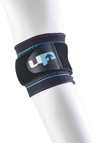Ultimate Performance tennis elbow compression bandage medium black