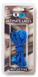 Ultimate Performance elastic laces blue reflective 118 cm sport