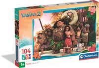 Clementoni puzzle Vaiana 2 - 104 pieces - Disney kids jigsaw-2
