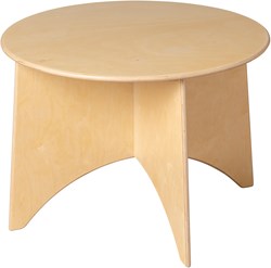 Van Dijk Toys wooden round children's table, diameter 75 cm, height 60 cm
