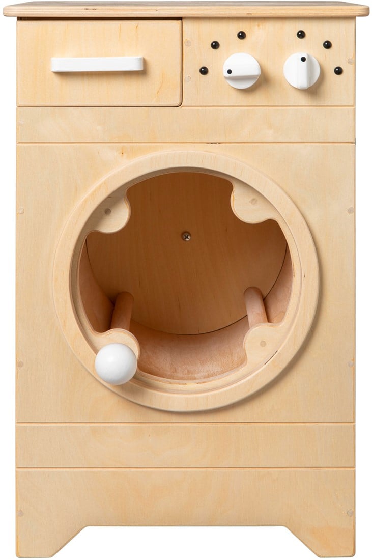 Wooden toy washing machine new arrivals