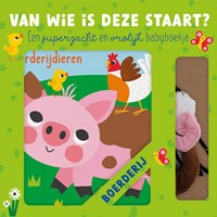 Lantaarn baby book farm Whose tail is this? cuddle book