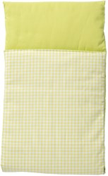 Van Dijk Toys Duvet - Green and white checked