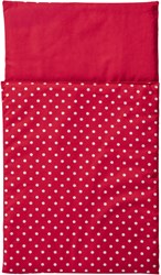 Van Dijk Toys Duvet - Red with white dots