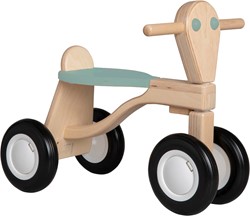 Van Dijk Toys birch wooden balance bike from 1 year - Red (Childcare quality)