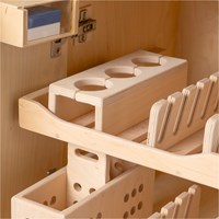 Van Dijk Toys wooden toys Dishwasher for toddlers - Natural white (Childcare quality)-3