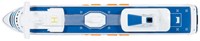 Siku toy ferry Silja Symphony 1:1000 blue-white metal-2