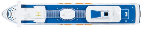 Siku toy ferry Silja Symphony 1:1000 blue-white metal-2