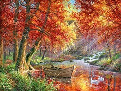 SunsOut puzzle Vibrant Morning - 500 pieces colorful jigsaw