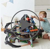 Hape wooden train set mighty mountain mine playset - mountain mine-2