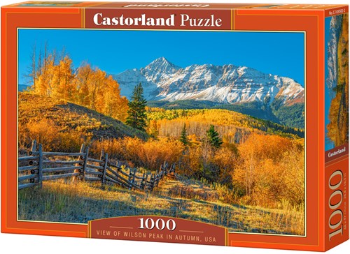 Castorland puzzle autumn landscape Wilson Peak USA 1000 pieces-2