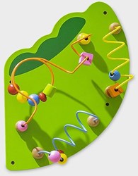 Viga Toys crocodile activity wall panel 187cm educational toy