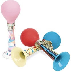 Vilac bike horn set - 6 colorful bicycle horns for kids