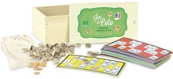 Vilac bingo game classic family game 76 pieces lottery game