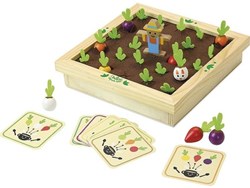 Vilac memory game garden wooden educational toy for children