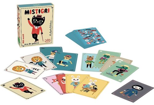 Vilac card game Mistrigri Ingela P. Arrhenius - educational kids game