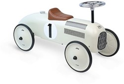 Vilac ride-on vintage pearl metal - retro toy car for kids