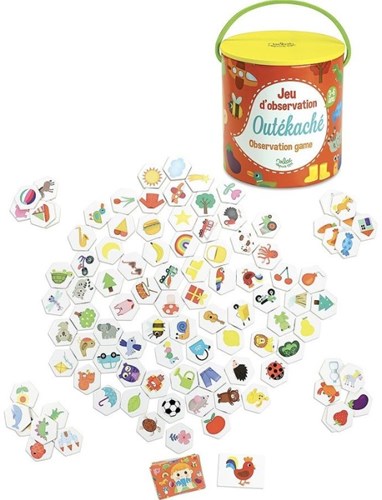 Vilac observation game Outékaché wooden educational kids game