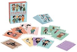 Vilac card game famous people educational game 7 families