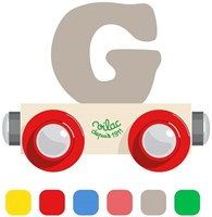 Vilac toy wagon letter G - educational wooden toy for kids