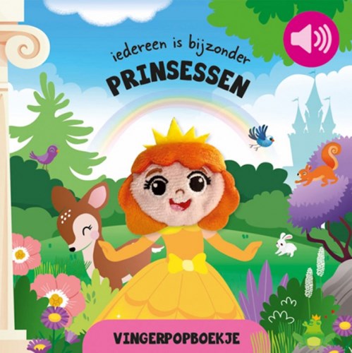 Lantaarn finger puppet book princesses board book with finger puppet